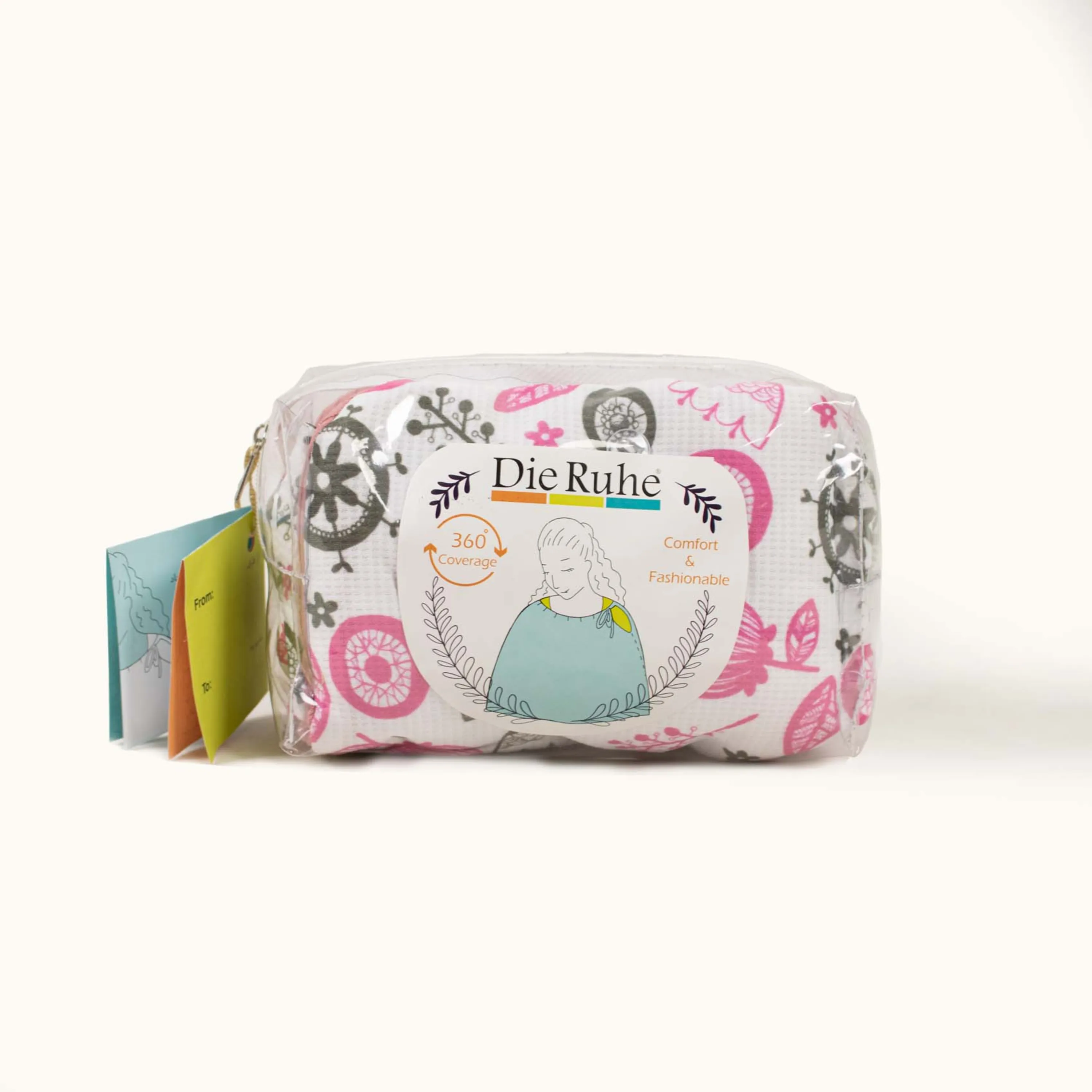 کاور شیردهی طرح شادی صورتی کاور شیردهی طرح شادی صورتی